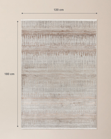 Damien Collection Area Rug - Modern Home Decor Carpet