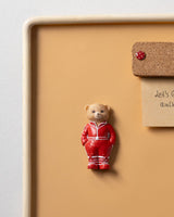 Resin Decorative Magnet - Adorable Jolie Bear Whimsical Home Accent