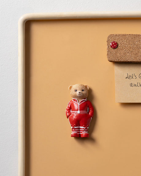 Resin Decorative Magnet - Adorable Jolie Bear Whimsical Home Accent