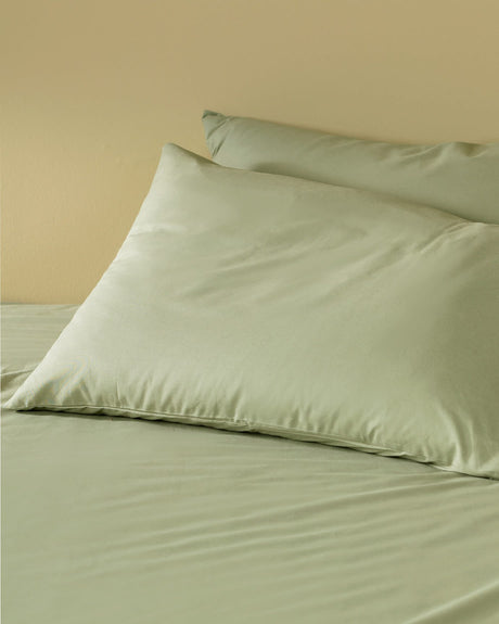 King Size 100% Cotton Ranforce Fitted Sheet Set, Soft & Breathable Bedding