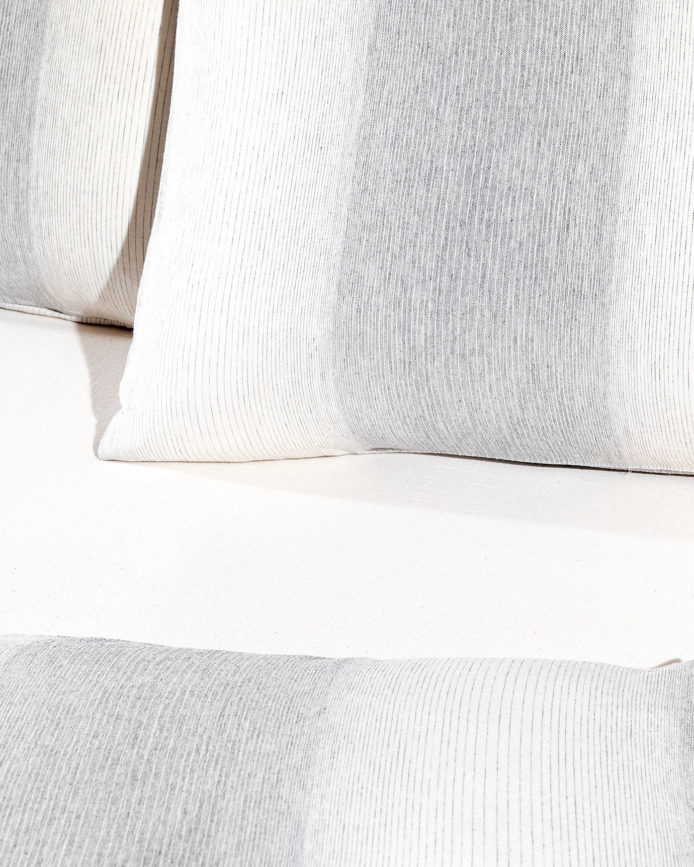 Viscose Blend King Size Duvet Set - Subtle Textured Weave