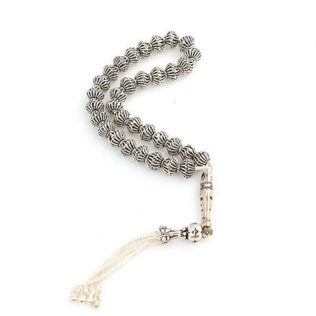 Sterling Silver Filigree Prayer Beads - Exquisite Craftsmanship