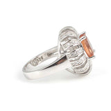 925 Sterling Silver Oval Zultanite & Zircon Entourage Ring