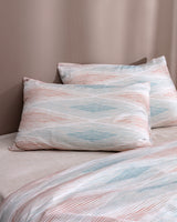 Faye King Size 100% Cotton Ranforce Printed Bedding Set