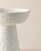 Durable Aluminum Soup Bowl - Contemporary White Finish for Modern Dining