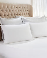 Daisi 100% Ranforce Cotton Pillowcase Set - 2 Pack, Solid Color