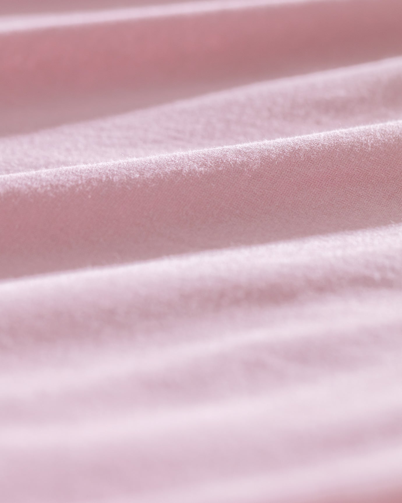 Valeria 100% Cotton Double Fitted Jersey Sheet - Dusty Rose