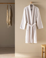 Soderna Unisex Cotton Kimono Bathrobe - Soft & Absorbent Loungewear
