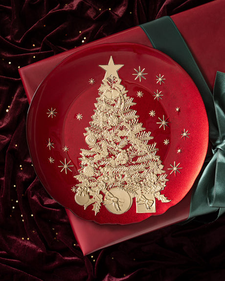 Premium Glass Serving Plate - Manarola Collection