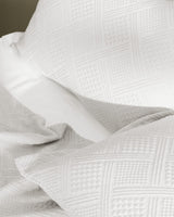 100% Cotton Single Bedspread Set - Modern Triangle Design