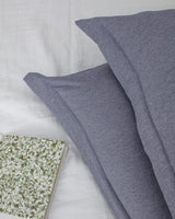 Indigo Twin Size Bedding Set - Comforter, Sheets, Pillowcase