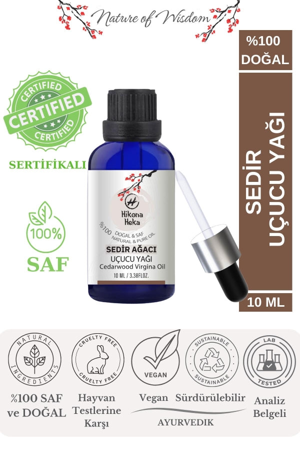 Cedarwood Essential Oil - Pure & Aromatic Skincare Solution