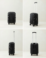 Black Cabin Size Carry-On Suitcase - Travel Luggage