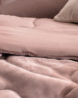 King Size Bedding Set, Powder Pink Complete Collection