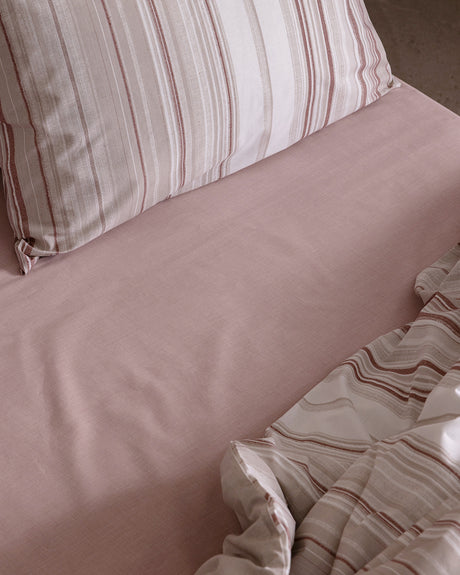 Jacquline Printed 100% Cotton Ranforce Double Duvet Set