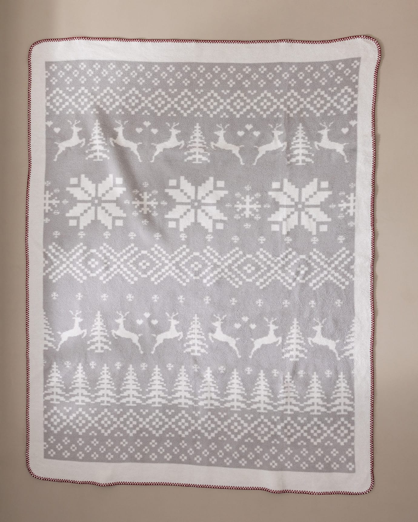 Cotton Blend Jacquard Throw Blanket - Soft & Elegant Comfort