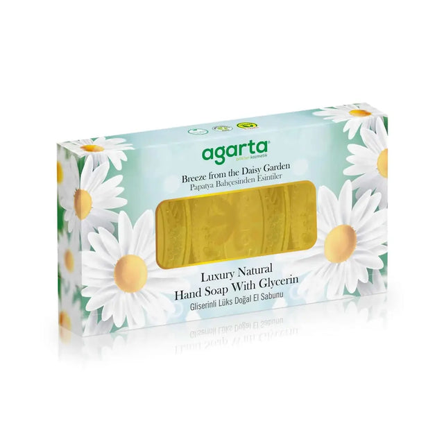 Handmade Natural Daisy Garden Bar Soap - 3 x 100g Pack
