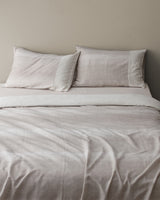100% Cotton Crepe Printed Duvet Cover Set - Family Size