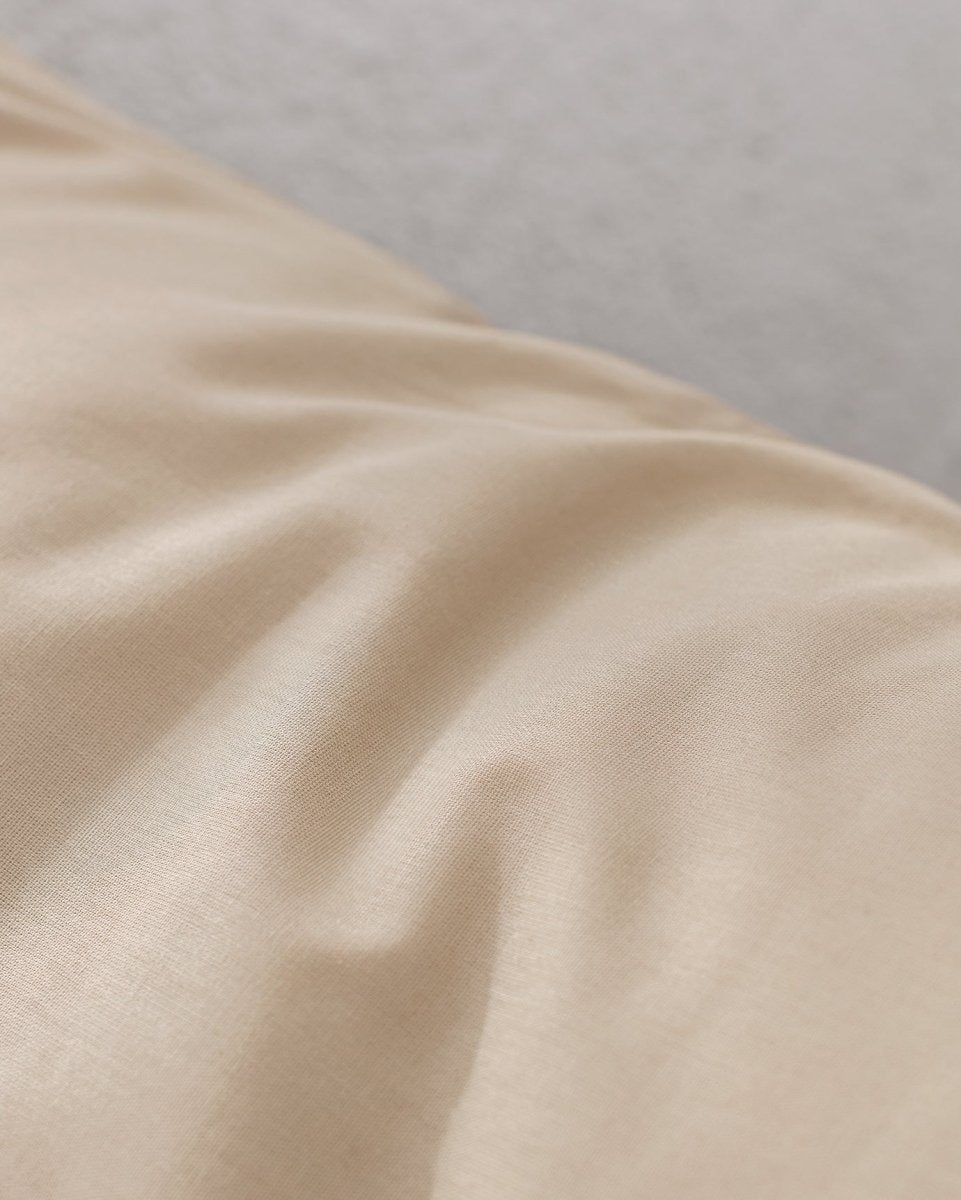 2 - Pack Dark Beige Pillowcase Set - Soft & Decorative Bedding - TryAladdin