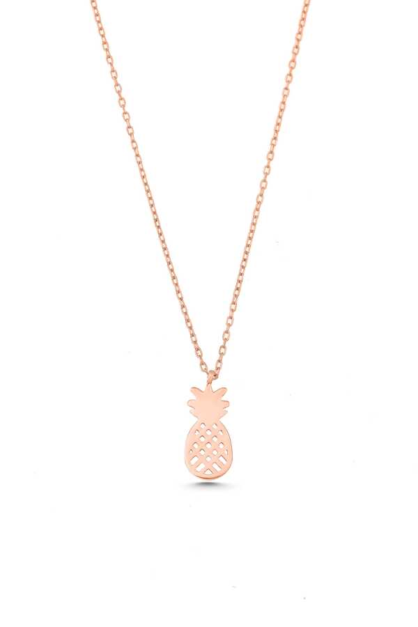 Premium Sterling Silver Pineapple Pendant Necklace