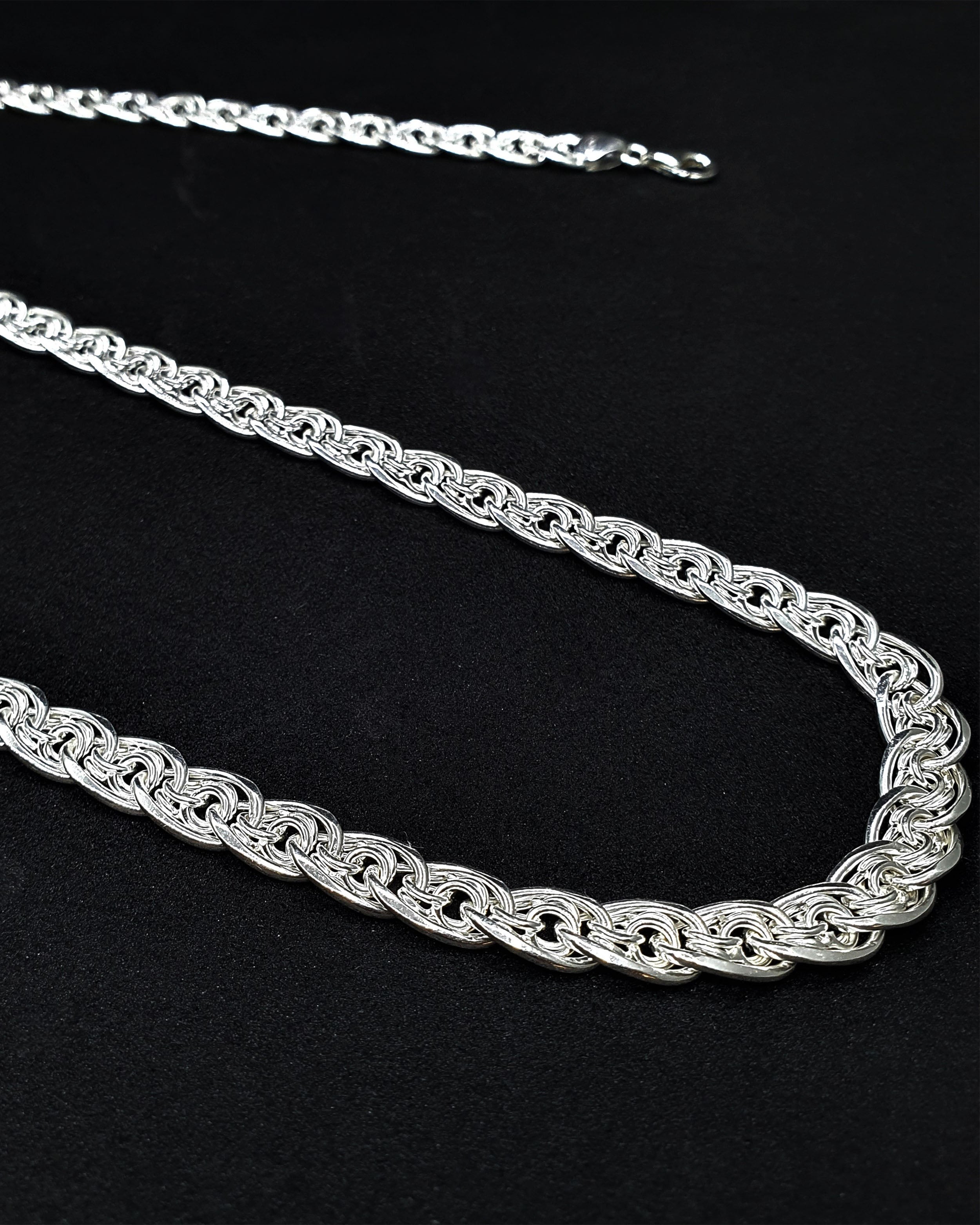 925 Sterling Zilveren Paperclip Ketting - Gedurfd Schakelontwerp