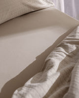 100% Cotton Jersey Duvet Cover Set - Soft, Fitted Comfort