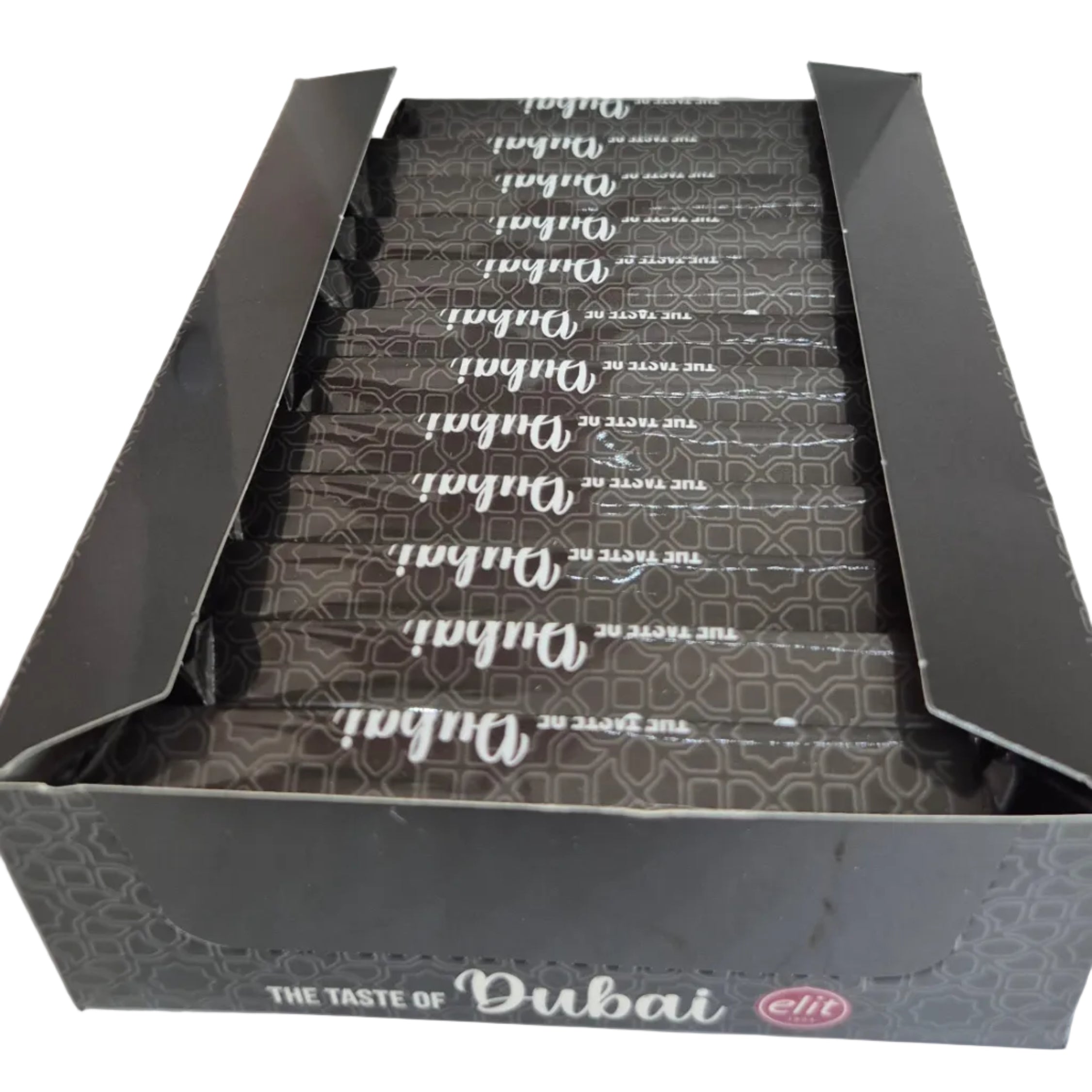 Elit Dubai tmavá čokoláda s pistáciovým krémem a křupavým kataifi - 90g