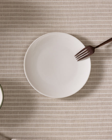 New Bone Porcelain Pasta Plate - Modern Minimalist Design