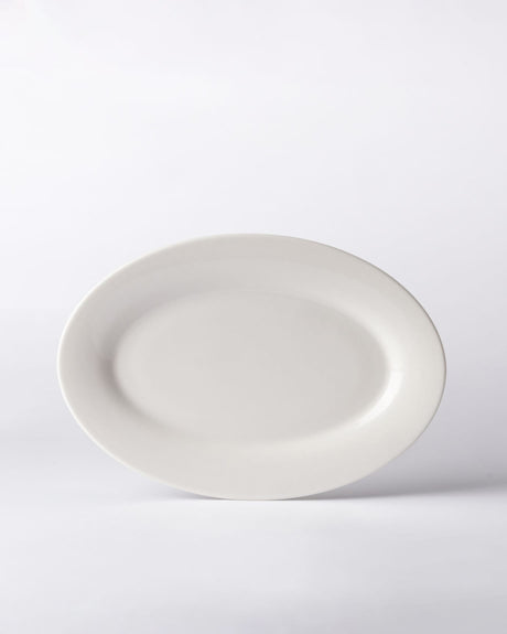 New Bone China Oval Serving Platter - Elegant Cielo Design