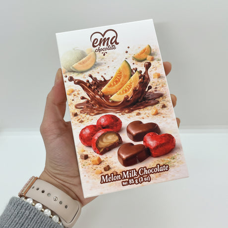 Gourmet Melon Cream Milk Chocolate Bar