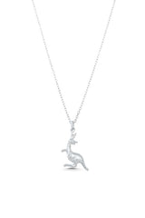 Premium 925 Sterling Silver Kangaroo Charm Necklace