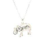Premium Artisanal 925 Sterling Silver Elephant Necklace
