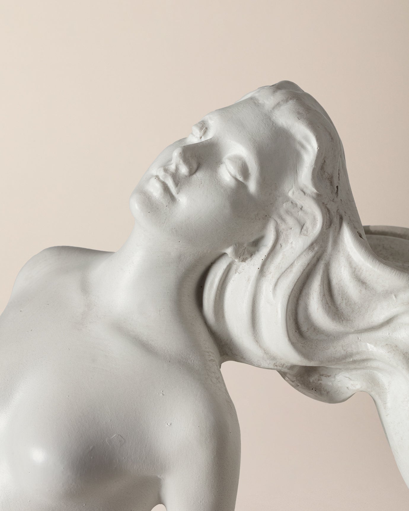 Elegant Ariel Decorative Bust Statue