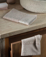 Premium Embroidered 100% Cotton Hand Towel Set of 2