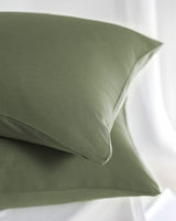 100% Cotton Sateen Pillowcase Pair - Luxuriously Soft Feel