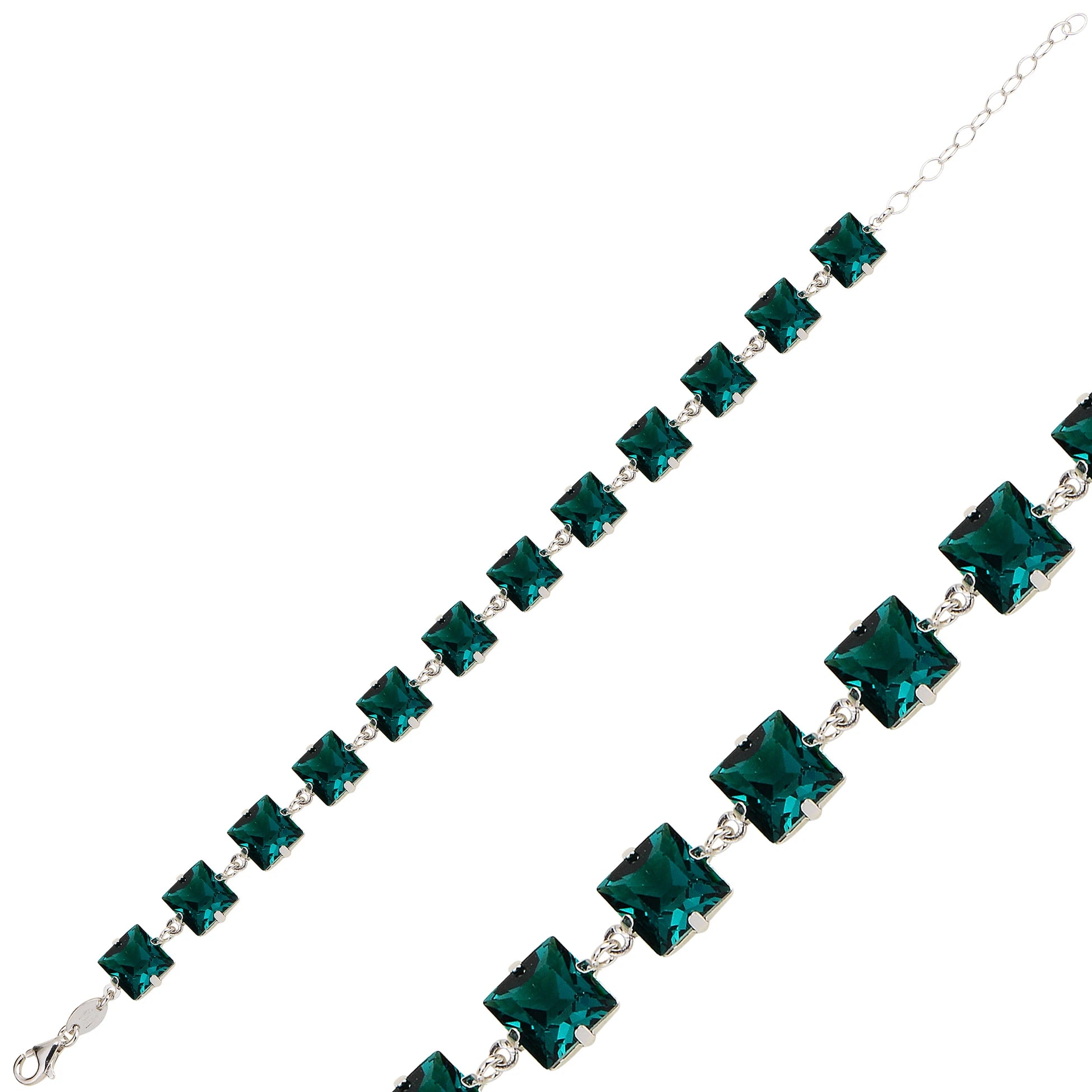 Armband mit natürlichem Stein-Motiv und facettiertem Schliff – feminines und romantisches Design