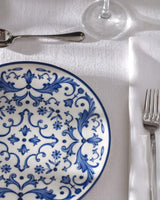 New Bone China Serving Plate - Blue Dream Serenity Design