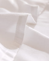 King Size 100% Cotton Satin Flat Bed Sheet