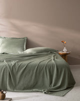 100% Cotton Single Bedspread Set - Soft & Breathable Comfort
