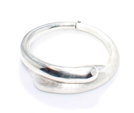Sterling Silver Handcrafted Dolphin Bracelet - Artisanal Design