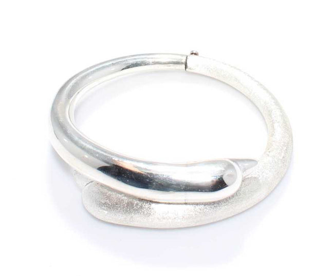 Sterling Silver Handcrafted Dolphin Bracelet - Artisanal Design
