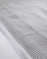 Yuviera Embroidered 100% Cotton Double Duvet Cover Set