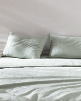 100% Cotton Double Duvet Cover Set - Rosalie Dobby Weave