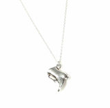 925 Sterling Silver Boot Pendant Necklace - Playful Charm