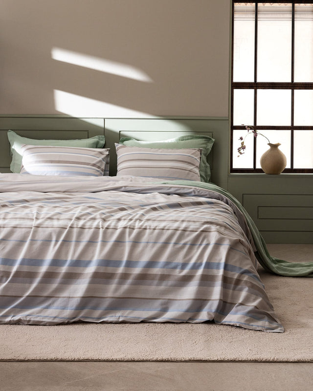 100% Cotton Ranforce Double Duvet Cover Set - Armende Print