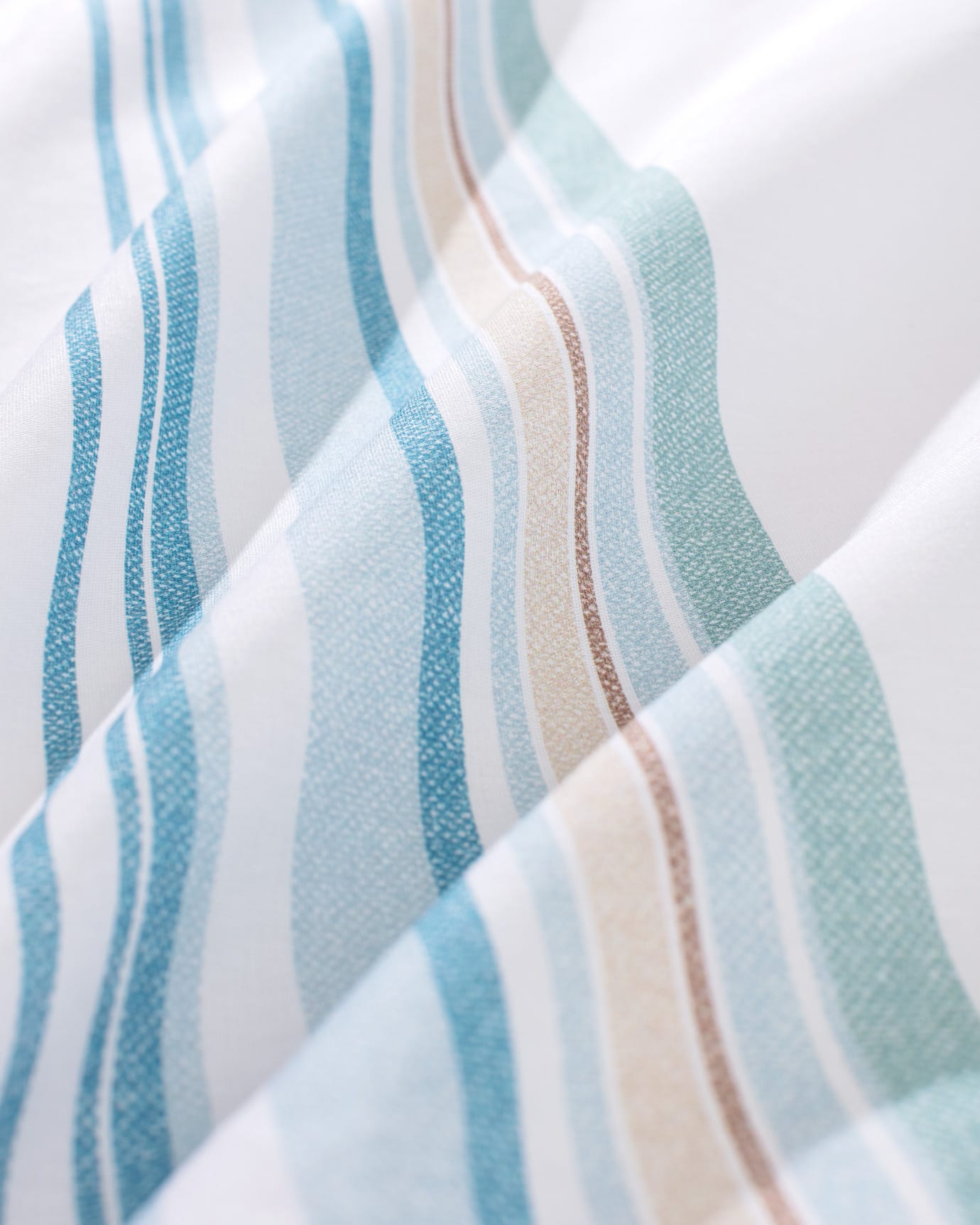 Twin Size 100% Cotton Ranforce Printed Duvet Cover Set, Turquoise