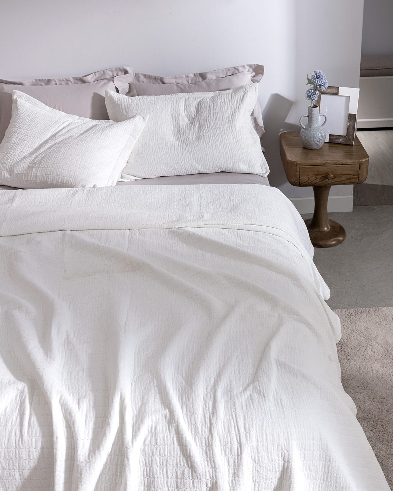Feolette Double Bedspread - Quilted Bed Cover for Bedroom