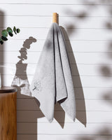 Orva Embroidered Cotton Face Towel - Soft & Absorbent Hand Towel
