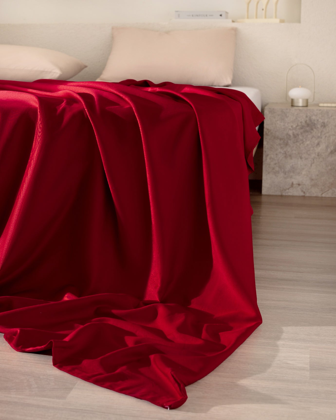 Ciel King Size 100% Cotton Sateen Duvet Cover Set