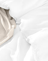 TENCEL™ クイーン掛け布団カバーセット - ボタニカルな柔らかさと涼感の快適さ